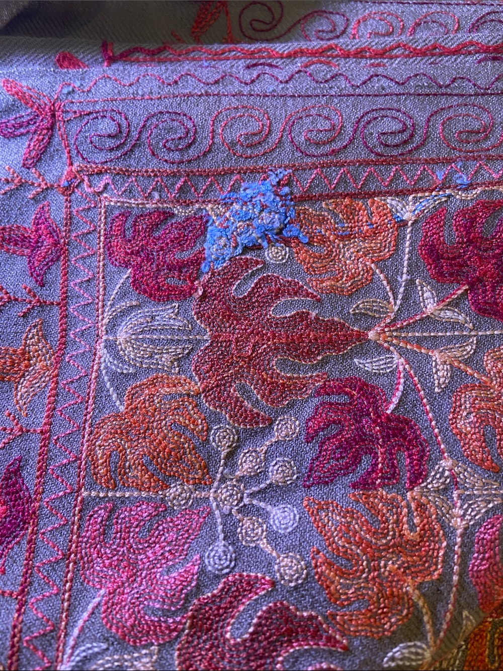 Embroidered Table Runner - Picture 5 of 6